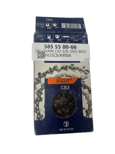 18" / 66DL C83 Chisel Chainsaw Chain 3/8" Pitch .050" Gauge